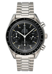 Omega Speedmaster Black Dial Steel Watch 3510.50