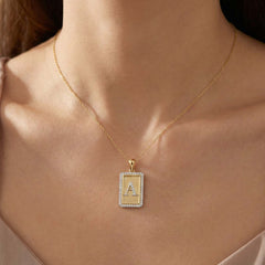 LADIES PENDANT 0.20CT ROUND DIAMOND 10K YELLOW GOLD