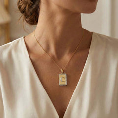 Elegant Ladies 0.20Ct Round Diamond “C Alphabet Fashion Pendant With Chain – 10K Yellow Gold
