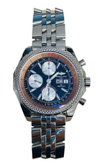 Breitling Bentley Motors GT Black Dial Steel Mens Watch A13362